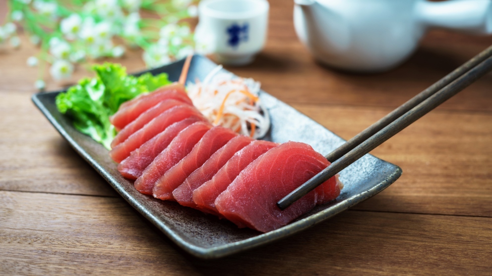 Receta de Sashimi de atún 1
