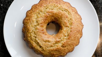 Receta de Bundt Cake de plátano 3