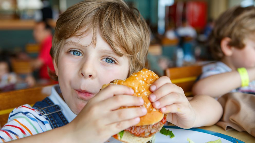 Receta de Hamburguesa especial para niños 4