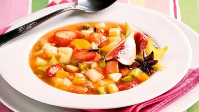 Receta de Sopa de macedonia de frutas de temporada 11