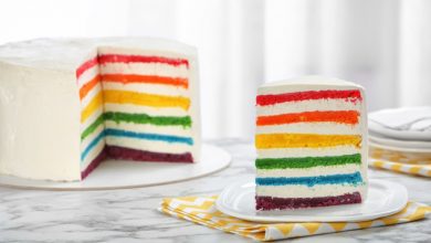 Receta de Tarta del Orgullo Gay o Rainbow Cake 10