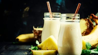 Receta de Agua fresca de horchata con piña 6