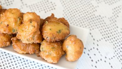 Receta de Buñuelos de salmón 4