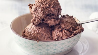 Receta de helado de chocolate sin huevo 3