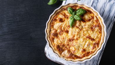 Receta de quiche cuatro quesos 2