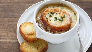 Receta de Sopa de cebolla al microondas fácil 4