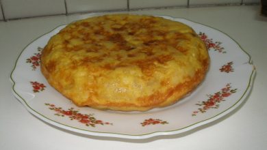 Receta de tortilla de patatas con puerros 4