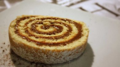 Receta de pionono con dulce de leche 6