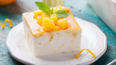 Receta de tarta mousse de naranja sin horno 9