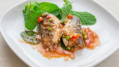 Receta de sardinas rellenas de sanfaina con tomates al horno 1