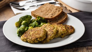 Receta de Hamburguesa de tofu y garbanzos 10