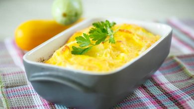 Receta de pastel de calabacín al horno con queso 6