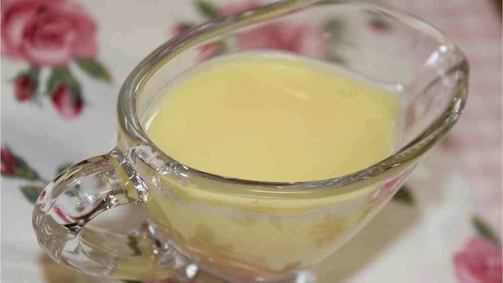 Receta de Crema inglesa de limón 4