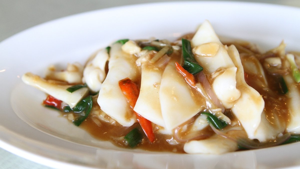 Receta de calamar salteado con verduras y salsa de soja 1