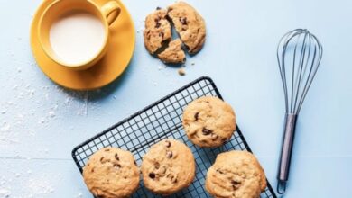 Receta de galletas de avena y tahini fáciles de preparar 3