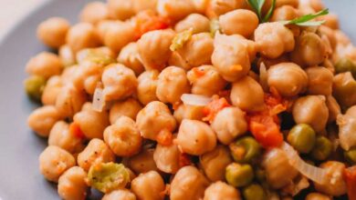 Receta de Garbanzos con hinojo y cítricos 6