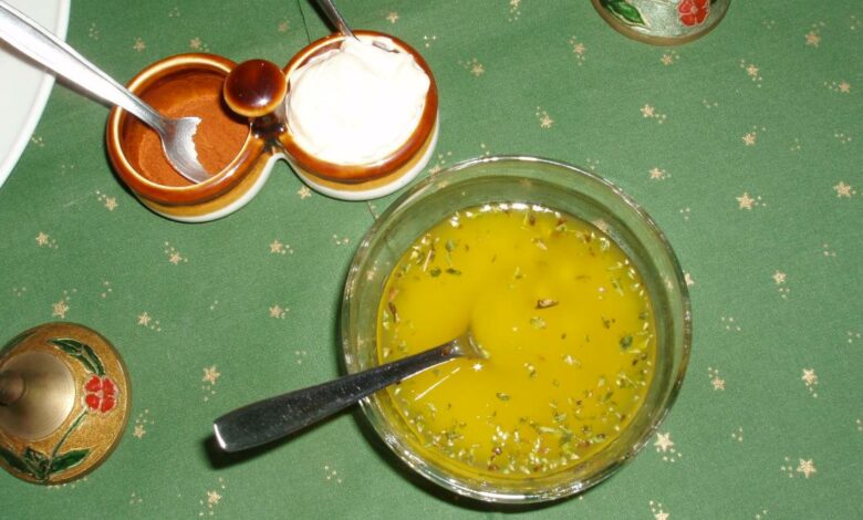 Receta de Vinagreta de albahaca y limón 1