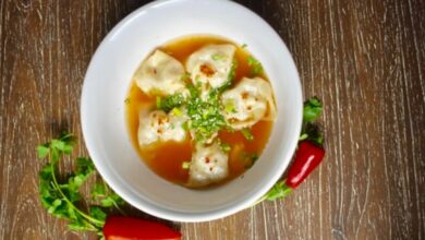 Receta de sopa de dumplings de pollo caseros 8