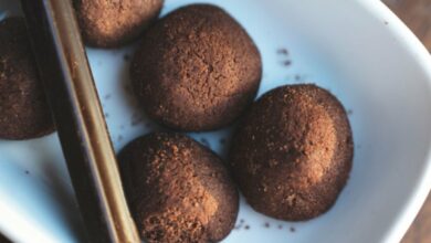 Receta de galletas de jengibre y chocolate al microondas 8