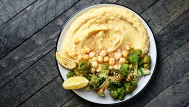 Receta de hummus de brócoli casero fácil de preparar 2