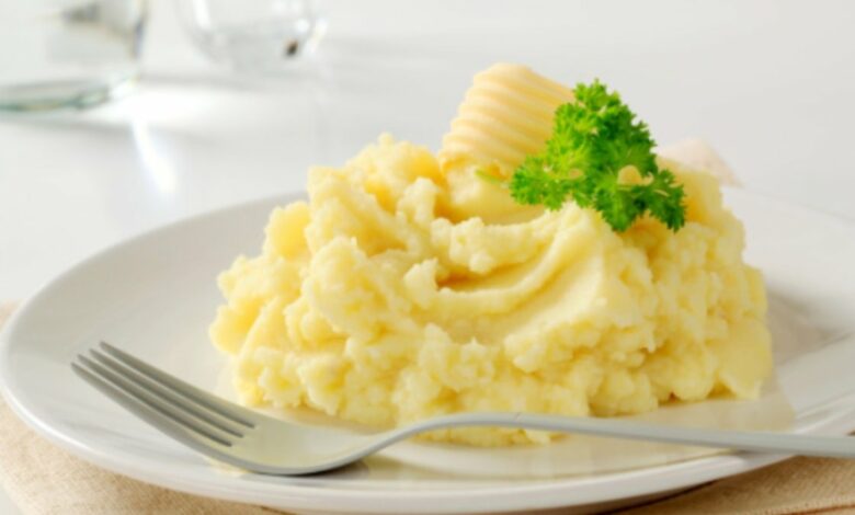 Receta de puré de patata con leche de soja vegano 1