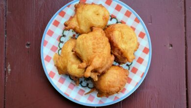 Receta de Buñuelos de calabacín y tofu 2