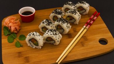 Receta de sushi casero paso a paso 8