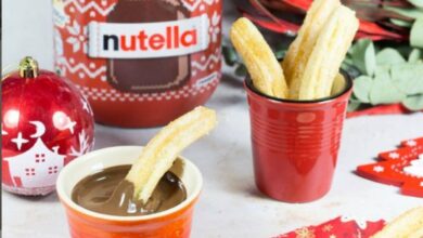 Receta de churros con Nutella de Alma Cupcakes 7