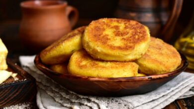 Receta de hamburguesas de patata y queso parmesano 9