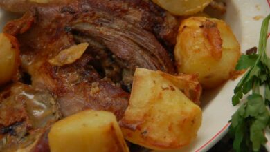 Receta de pierna de cordero al horno con vino blanco, perfecto para año nuevo 9