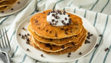 Receta de tortitas americanas clásicas y con chocolate 2