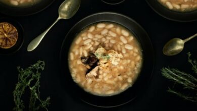 Receta de alubias con champiñones fáciles de preparar 2