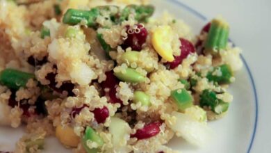 Receta de Ensalada de quinoa y hortalizas asadas 3