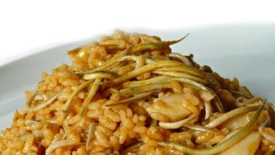 Receta de Arroz con anguriñas y habas frescas 7