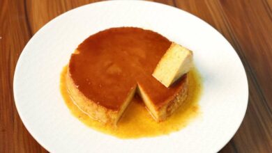 Receta de flan de huevo al baño maría 11