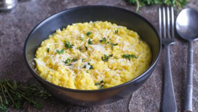 Receta de risotto de queso parmesano fácil 5