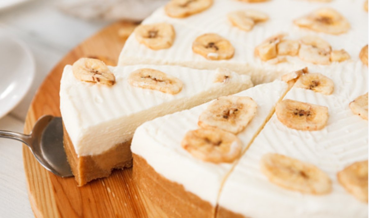 Receta de tarta de queso con plátano lista en 5 minutos 4