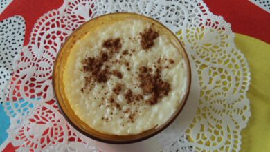 Receta de arroz con leche sin azúcar 4