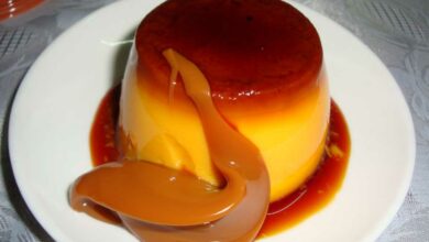 Receta de Flan de dulce de leche fácil 10