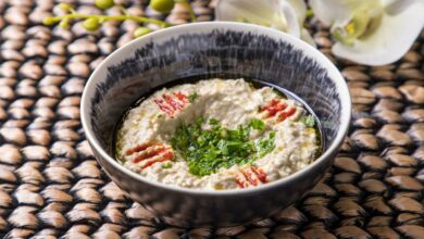 Receta de puré de berenjena fácil de preparar 1