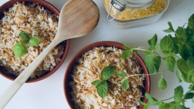 Arroz con fideos, receta bil shareyah 2