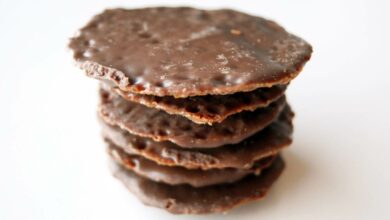 Galletas moscovitas de almendra y chocolate, receta casera 8