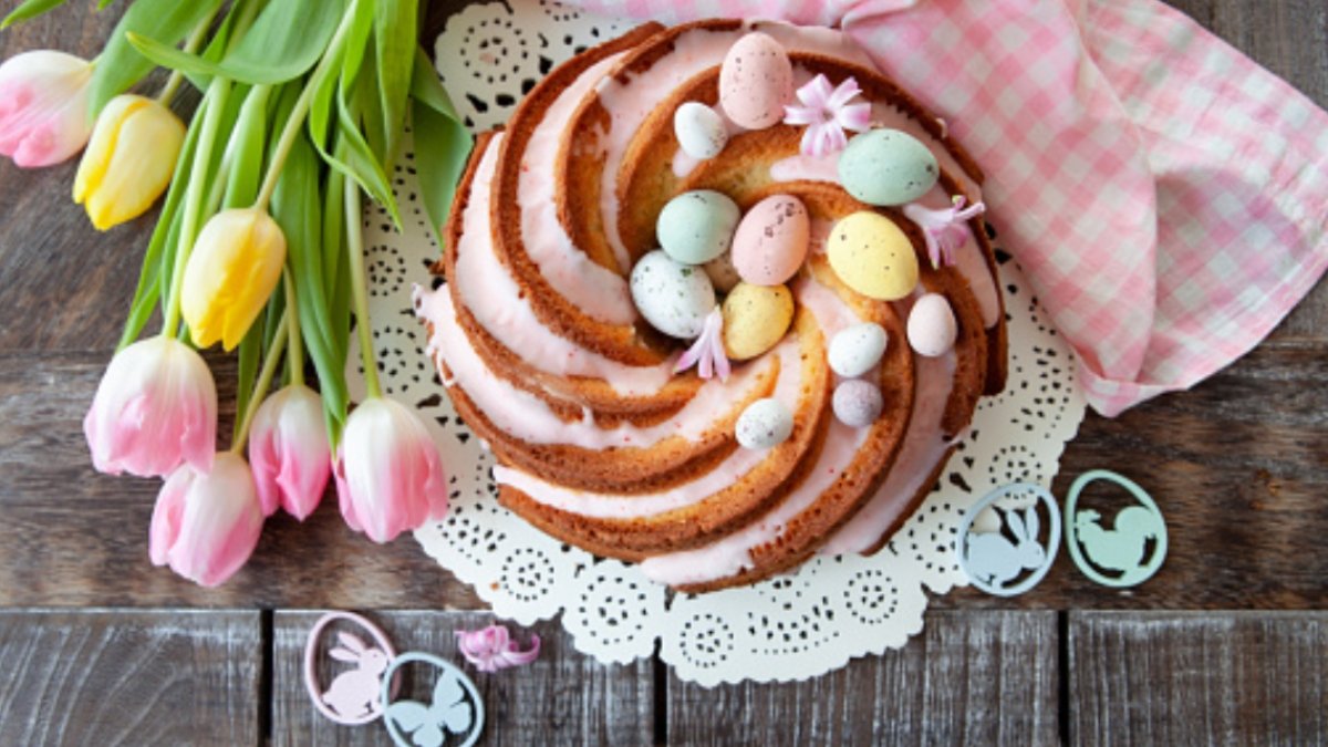 5 pasteles sin azúcar para decorar como tarta de Pascua 4
