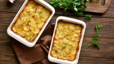 Patatas gratinadas con queso, una receta francesa fácil y deliciosa 9