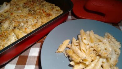 Macarrones al horno ligeros, receta típica italiana 11