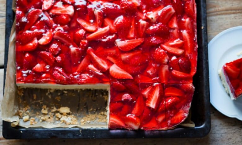 5 recetas de tarta de fresas fáciles de preparar y saludables 1