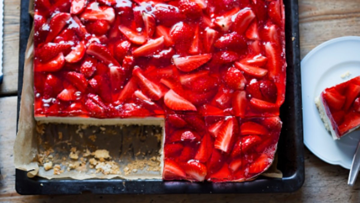 5 recetas de tarta de fresas fáciles de preparar y saludables 5