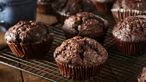 5 recetas de muffins de chocolate caseros, fáciles de preparar y deliciosas