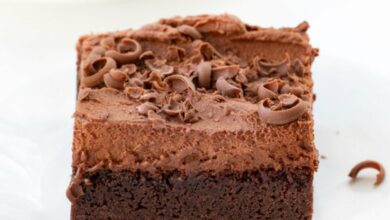 Brownie mousse de chocolate, una receta perfecta para amantes del chocolate 1