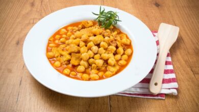 Callos con garbanzos, receta de una guiso riquísimo 5